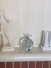 Load image into Gallery viewer, Clear Glass Peach Fruit Orb Paperweight - Murano Style Blown Glass Art