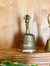 Load image into Gallery viewer, Solid Brass Tibetan Meditation Dorje Bell with Ornate Detail