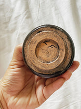 Load image into Gallery viewer, Small Curved Black Ceramic Bud Vase / Planter Pot / Vessel / Jar