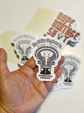 Load image into Gallery viewer, White Elephant Co. Logo Die Cut Stickers - Dope Vintage Sh*t