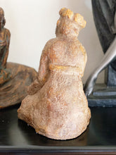 Load image into Gallery viewer, Vintage Thinking Man in Hat Plaster Sculpture