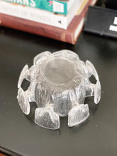 Load image into Gallery viewer, Vintage Scalloped Icicle Abstract Glass Candy Dish / Catch All Tray / Ashtray