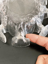 Load image into Gallery viewer, Vintage Scalloped Icicle Abstract Glass Candy Dish / Catch All Tray / Ashtray