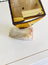Load image into Gallery viewer, Tall Signed Jere Brass Sailboat with Alabaster Onyx Base