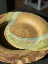 Load image into Gallery viewer, Pirjo Nylander Round Ceramic Platter / Plate / Handmade Studio Pottery