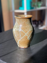 Load image into Gallery viewer, 1967 Gray Biege Glazed Ceramic Vase / Pot / Studio Pottery Decor