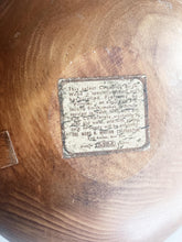 Load image into Gallery viewer, Mid Century Modern Mort N. Marton Canadian Birch Wood Bowl with Handle