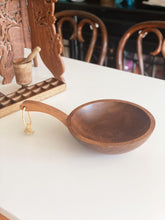 Load image into Gallery viewer, Mid Century Modern Mort N. Marton Canadian Birch Wood Bowl with Handle