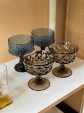 Load image into Gallery viewer, Noritake Perspective Smoky Coupe Glasses - Pair of Two