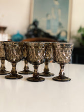 Load image into Gallery viewer, Vintage Glass Goblet Set