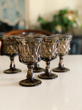 Load image into Gallery viewer, Vintage Glass Goblet Set