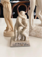 Load image into Gallery viewer, 1969 Russ Auguste Rodin's "The Kiss" Stretch Your Coffee Break Sculpture