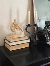 Load image into Gallery viewer, Vintage Una and the Lion Off White Bisque Ceramic Sculpture