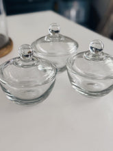 Load image into Gallery viewer, Small Glass Apothecary Lidded Jar / Candy Dish
