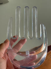 Load image into Gallery viewer, Vintage Clear Acrylic Hand Mannequin Sculpture Display
