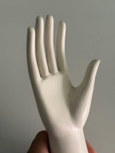 Load image into Gallery viewer, Vintage White Porcelain Ceramic Hand Mold Sculpture