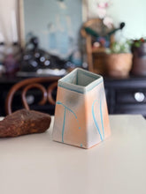 Load image into Gallery viewer, Native Southwestern Style Geometric Studio Ceramic Pottery Vase / Vessel