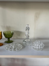 Load image into Gallery viewer, Vintage Clear Glass Flower Frog - Select shapes and styles