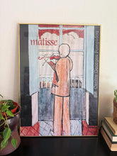 Load image into Gallery viewer, Vintage Matisse Violinist by the Window Georges Pompidou Framed Print 28x20