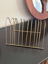 Load image into Gallery viewer, Vintage Gold Wire Metal Holder / Organizer / Display Rack