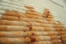 Load image into Gallery viewer, Vintage 1960s Woven Tapestry: Large Muted Pink Roses Fiber Art