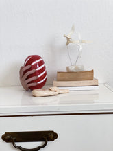 Load image into Gallery viewer, Handmade Hand Red Apple Ceramic Abstract Sculpture 3D - Studio Pottery
