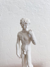 Load image into Gallery viewer, Small Michelangelo David White Plaster Mold Figurine

