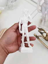 Load image into Gallery viewer, Small Michelangelo David White Plaster Mold Figurine
