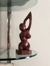Load image into Gallery viewer, Figurative Guayacan Wood Sculpture - Tabletop Paperweight Statue Figurine
