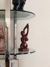 Load image into Gallery viewer, Figurative Guayacan Wood Sculpture - Tabletop Paperweight Statue Figurine
