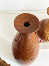Load image into Gallery viewer, Tall Maple Burlwood Bud Vase / Turned with Tapered Neck
