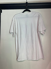 Load image into Gallery viewer, RARE Vintage Stüssy White Red Blue Skull Graphic Design T-Shirt / 80s 90s 2000s Graphic Tee
