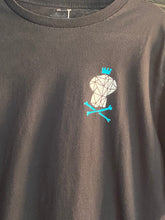 Load image into Gallery viewer, RARE Vintage Stüssy Inc. X Cody Hudson Black Skull T-Shirt / 80s 90s 2000s Graphic Tee
