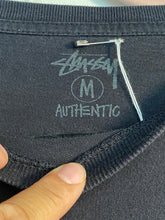 Load image into Gallery viewer, RARE Vintage Stüssy Inc. X Cody Hudson Black Skull T-Shirt / 80s 90s 2000s Graphic Tee
