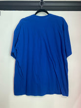 Load image into Gallery viewer, RARE Vintage Stüssy Blue Neon T-Shirt / 80s 90s 2000s Graphic Tee XL
