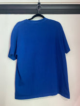 Load image into Gallery viewer, RARE Vintage Stüssy Blue Feelin the Vibe Down with the Tribe T-Shirt / 80s 90s 2000s Graphic Tee
