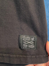 Load image into Gallery viewer, RARE Vintage Stüssy Inc. X Cody Hudson Black Skull T-Shirt / 80s 90s 2000s Graphic Tee
