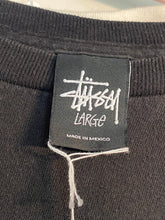 Load image into Gallery viewer, RARE Vintage Stüssy Stu Live Crew Black T-Shirt / 80s 90s 2000s Graphic Tee
