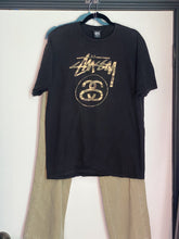 Load image into Gallery viewer, Vintage Stüssy Double S Camo Logo T-Shirt / 80s 90s 2000s Graphic Tee
