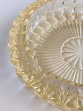 Load image into Gallery viewer, Vintage Pressed Carnival Glass Round Candy Dish / Catch All Tray / Ashtray
