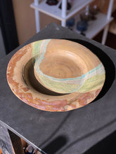 Load image into Gallery viewer, Pirjo Nylander Round Ceramic Platter / Plate / Handmade Studio Pottery
