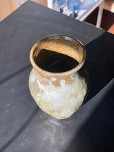 Load image into Gallery viewer, 1967 Gray Biege Glazed Ceramic Vase / Pot / Studio Pottery Decor
