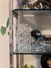 Load image into Gallery viewer, Hollywood Regency era Glass Pendant Lamp Cover / Vase / Vessel
