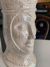 Load image into Gallery viewer, Tall Iridescent Porcelain Queen Chess Statuette Figurine

