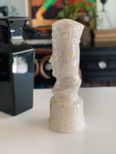 Load image into Gallery viewer, Tall Iridescent Porcelain Queen Chess Statuette Figurine
