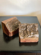 Load image into Gallery viewer, Vintage Redwood Block Bookends
