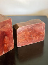 Load image into Gallery viewer, Vintage Redwood Block Bookends
