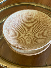 Load image into Gallery viewer, Midcentury Round Live Edge Red Beech Wood Bowl / Ashtray

