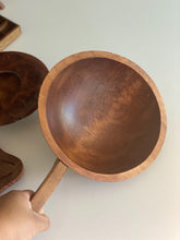 Load image into Gallery viewer, Mid Century Modern Mort N. Marton Canadian Birch Wood Bowl with Handle
