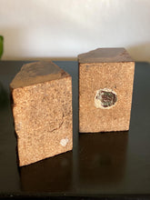 Load image into Gallery viewer, Vintage Redwood Block Bookends
